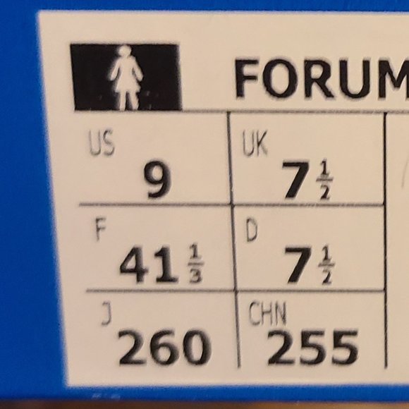 FORUM BONEGA ADIDAS Woman's Size 9 *NEW WITH BOX* - Picture 5 of 8